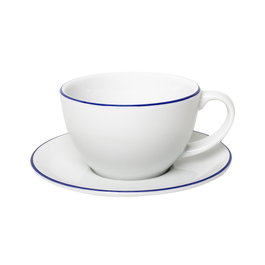 Avet Taza de Desayuno con Plato Olimpic Blue Colección Porcelana